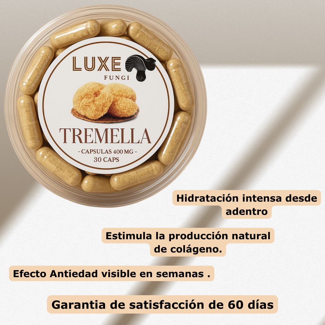 TREMELLA Antiedad Natural - Luxe Fungi Caps