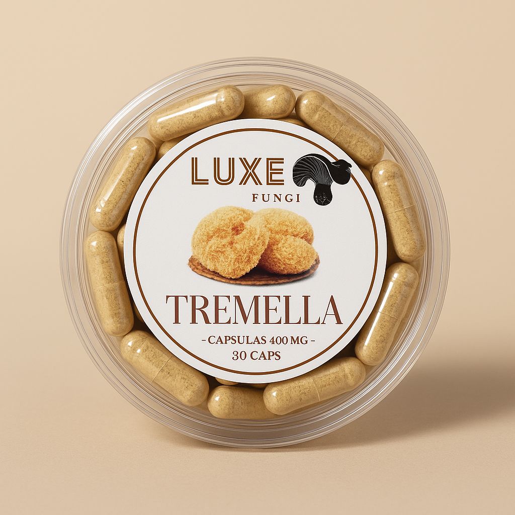 TREMELLA Antiedad Natural - Luxe Fungi Caps