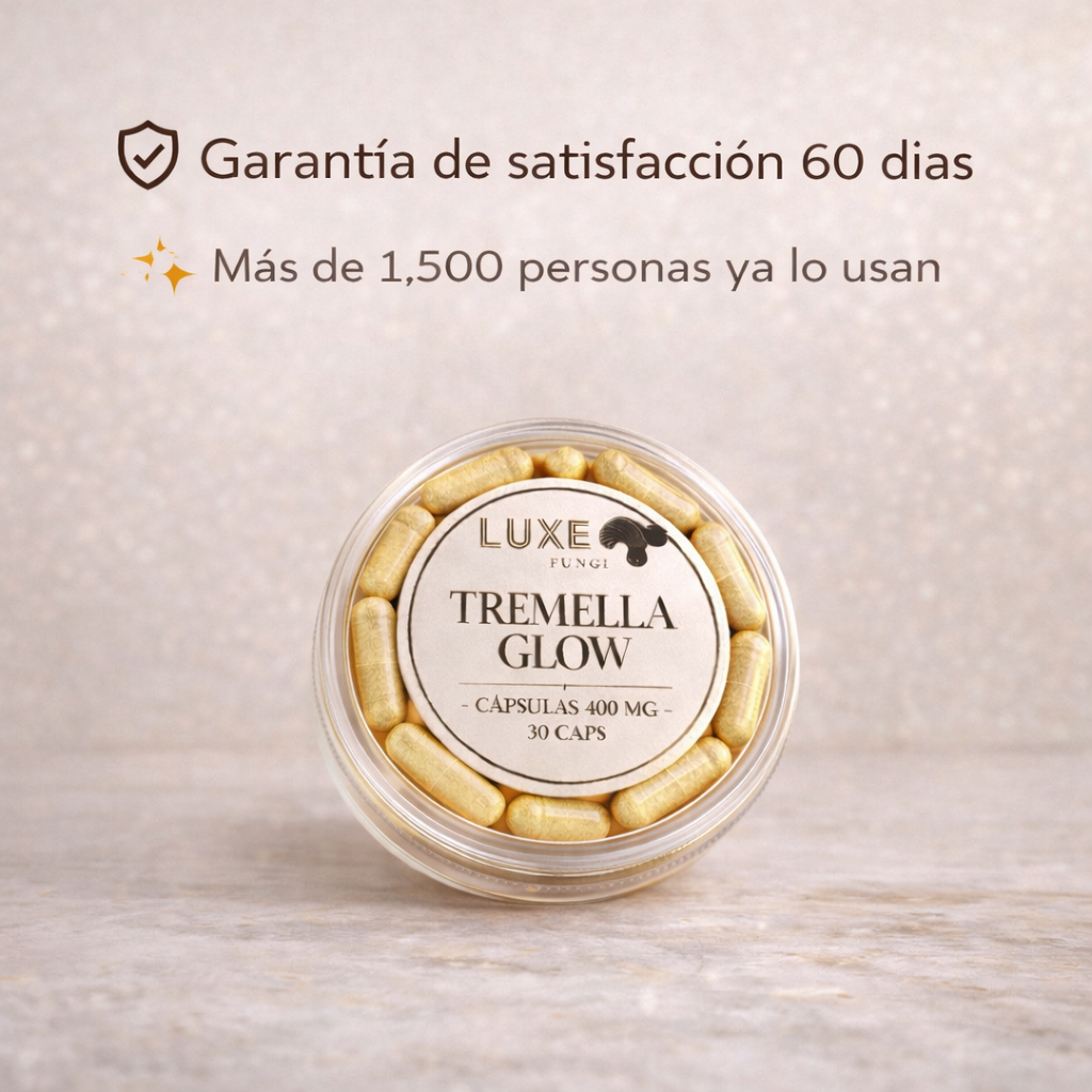 Tremella Glow – Hidratación profunda y piel luminosa desde adentro