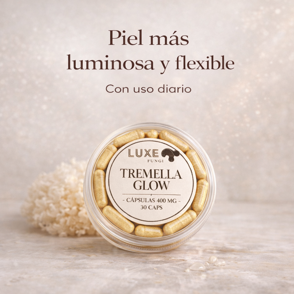 Tremella Glow – Hidratación profunda y piel luminosa desde adentro