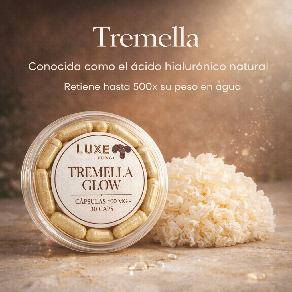 Tremella Glow – Hidratación profunda y piel luminosa desde adentro