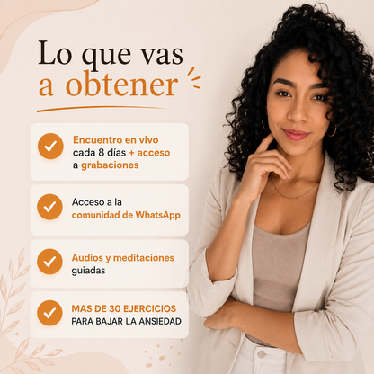 GUIA PARA BAJAR LA ANSIEDAD Y EL RUIDO MENTAL (Libro Digital)