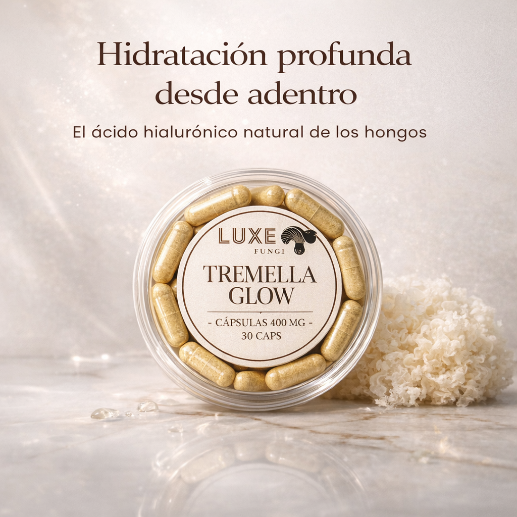 Tremella Glow – Hidratación profunda y piel luminosa desde adentro