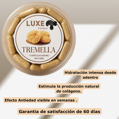 TREMELLA Antiedad Natural - Luxe Fungi Caps