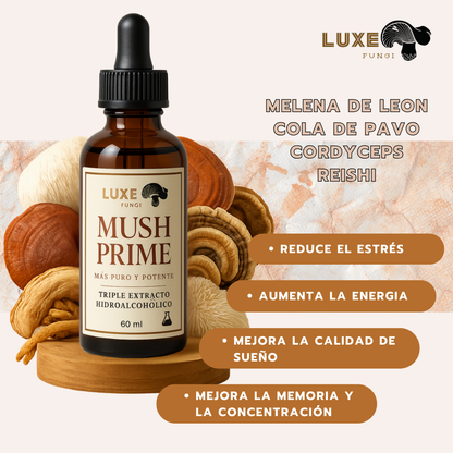 MUSH PRIME Anti Estrés - Luxe Fungi 60ml