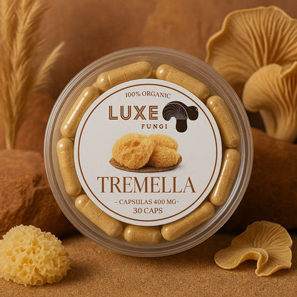 TREMELLA Antiedad Natural - Luxe Fungi Caps