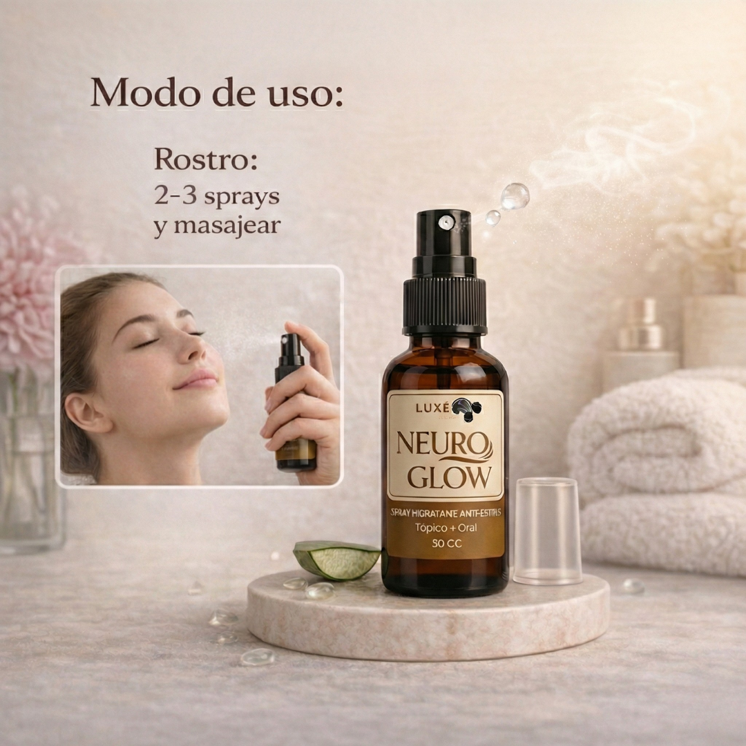 NeuroGlow – Hidratación + Shot de frescura 🌬️